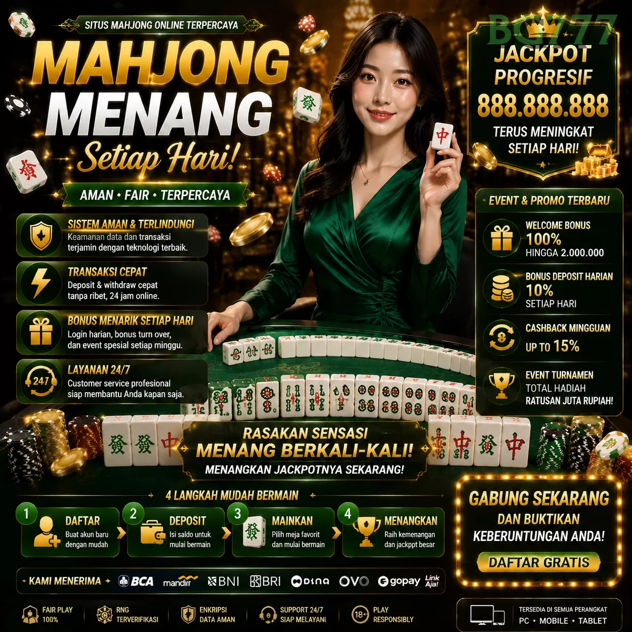 Unduh bg777 apk Versi Terbaru